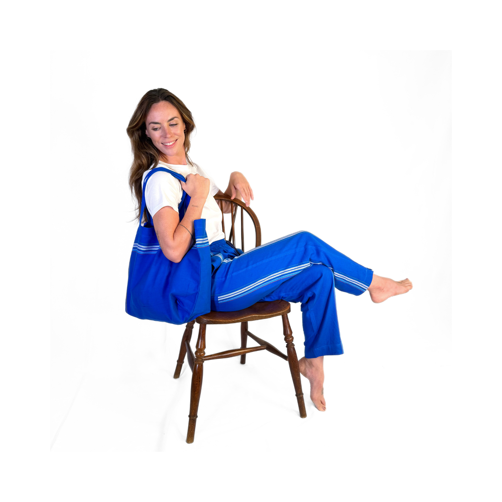 Nairobi Midnight Blue Kikoy Bahari Trousers