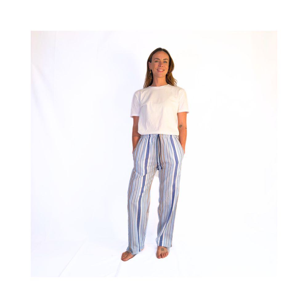 Tiva Blue Kikoy Bahari Trousers