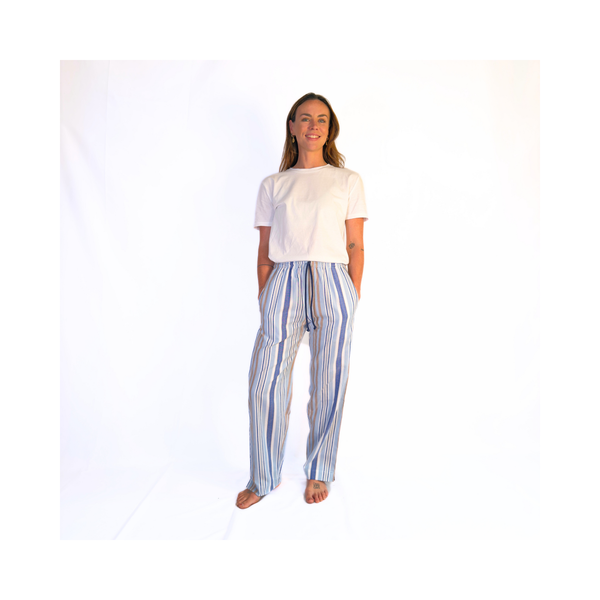 Bofa Blue Kikoy Bahari Trousers