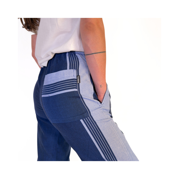 Tigoni Navy Kikoy Bahari Trousers