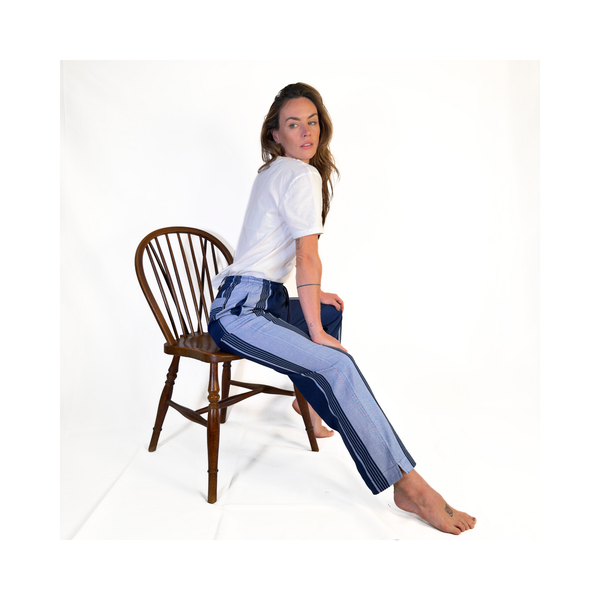 Tigoni Navy Kikoy Bahari Trousers