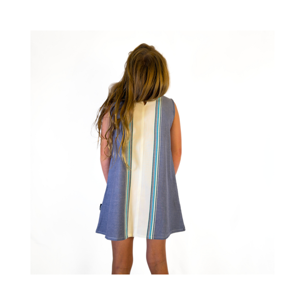 Tatu Blue Toto Kikoy Sundress