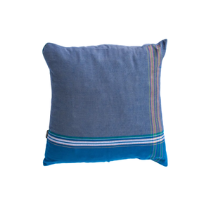 Kilifi Blue Small Kikoy Cushion