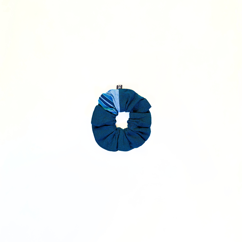 Kilifi Green Kikoy Hair Scrunchie