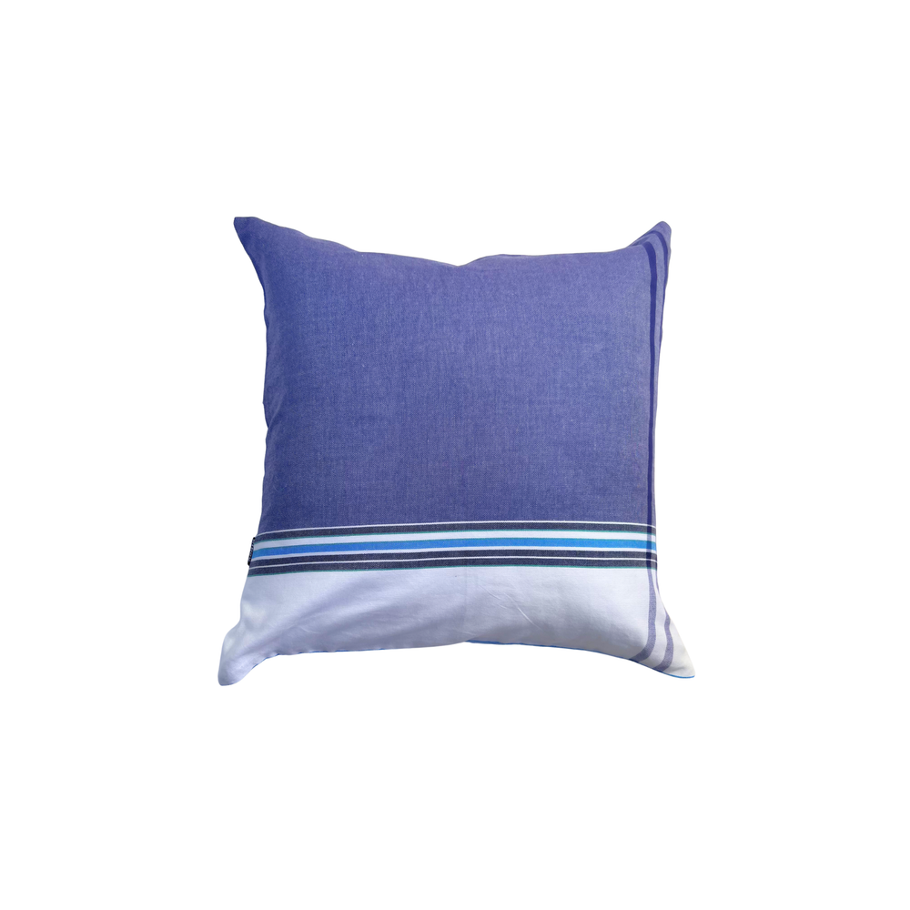 Tatu Blue (B) Small Kikoy Cushion