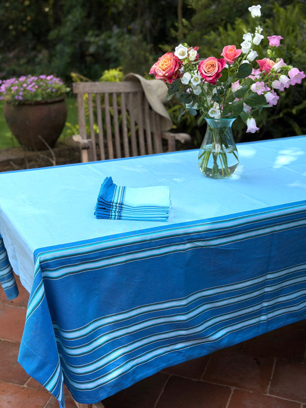 Kikoy Turquoise Table Cloth