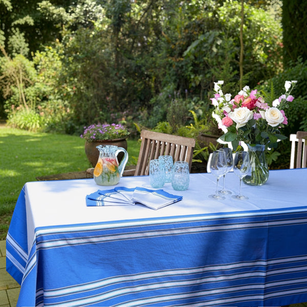 Kikoy  White Table Cloth