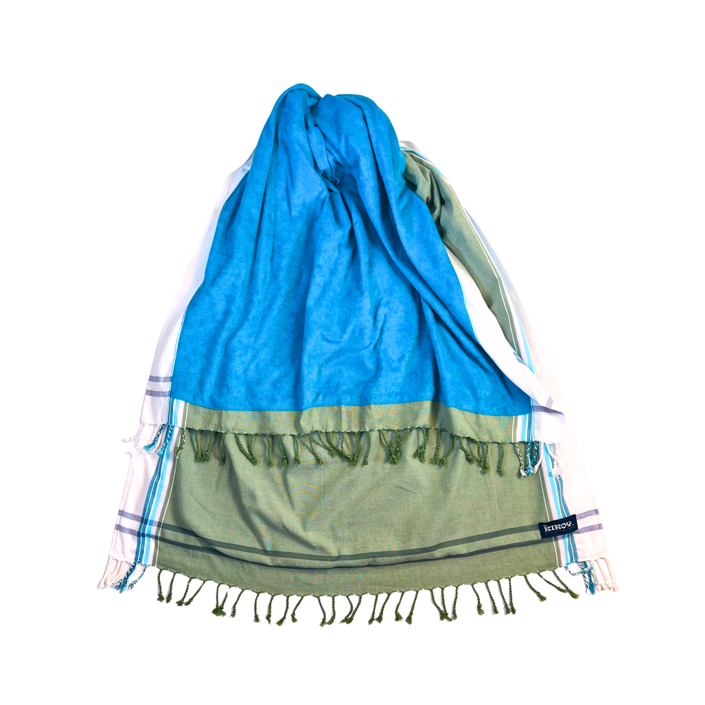 Tatu Sage Kikoy Beach Towel
