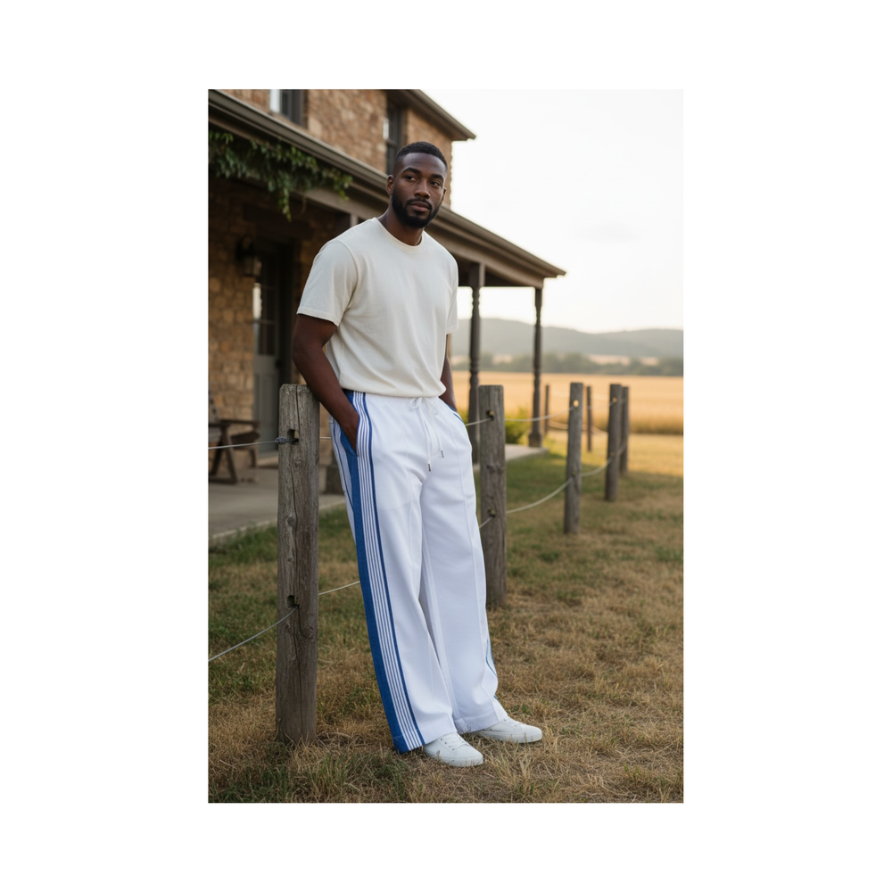 Tigoni White Sky Kikoy Bahari Trousers