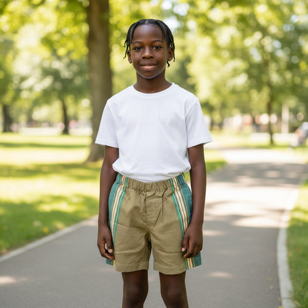 Kilifi Mustard Toto Kikoy Shorts