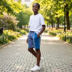 Kilifi  Blue Toto Kikoy Shorts
