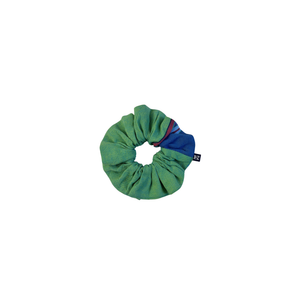 Nairobi Green Kikoy Hair Scrunchie