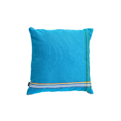 Waridi Turquoise Small Kikoy Cushion